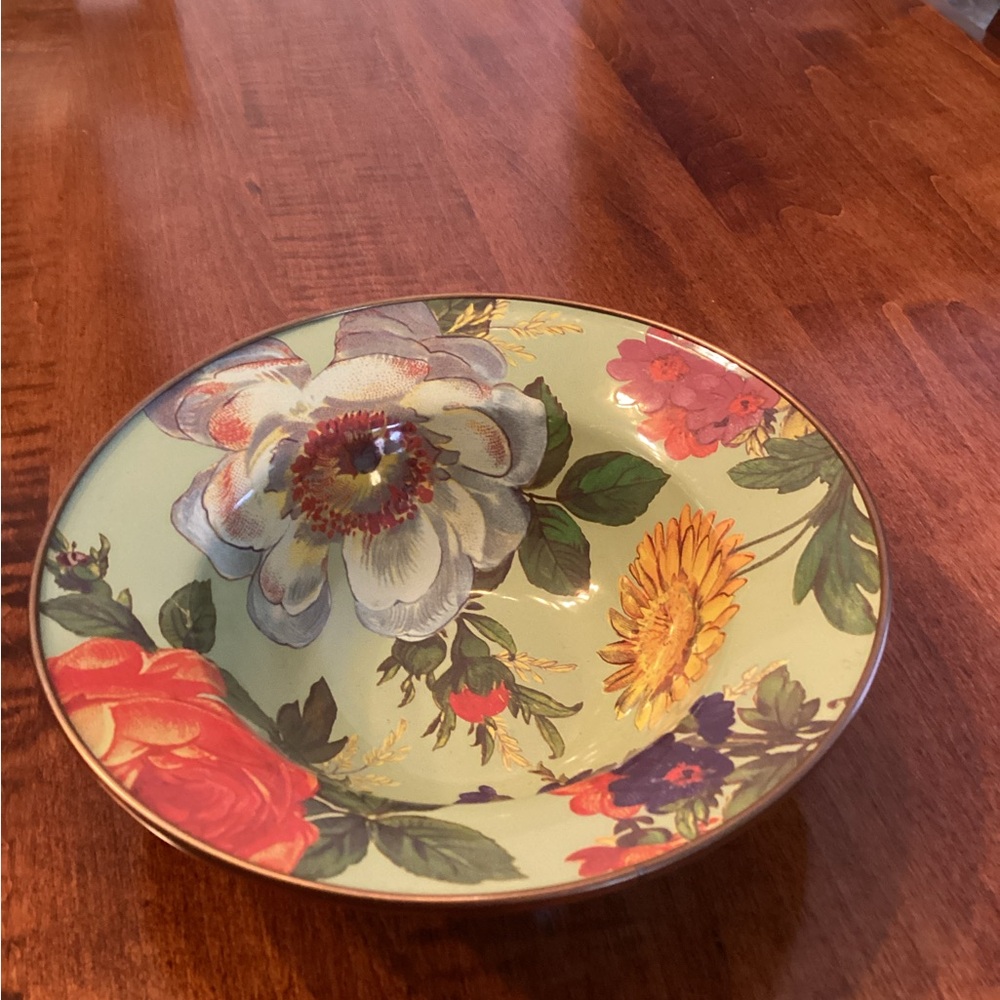 Mackenzie-Childs Enamel Bowl
